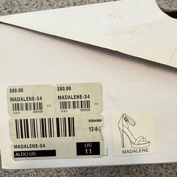 Aldo Women's Blush Patent Heels - Picture 4 of 4